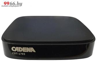 Цифровой эфирный тв ресивер приемник Cadena CDT-1793 приставка для цифрового тв
