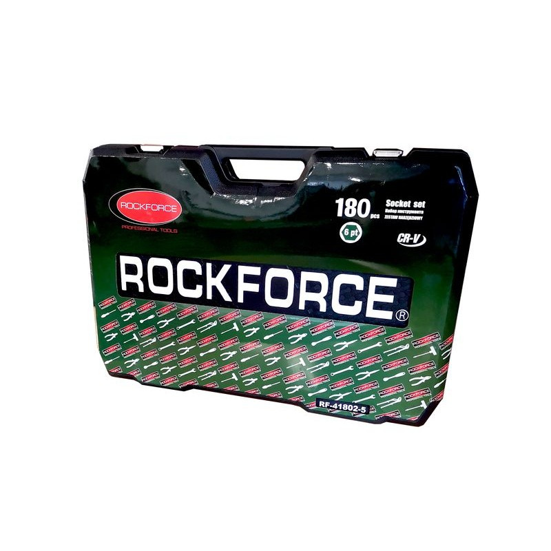 Набор инструментов 180 предметов 1/4" 3/8" 1/2" 180 предметов Rock FORCE RF-41802-5(New) - фото 2 - id-p154741254