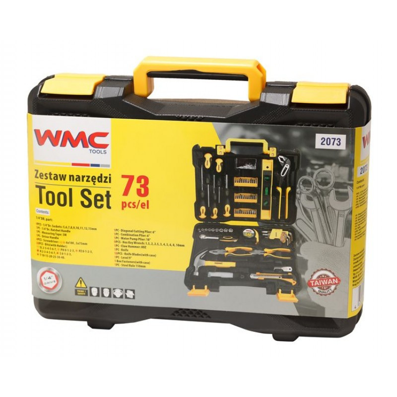Набор инструментов 73 предмета 1/4" WMC TOOLS 2073 - фото 2 - id-p154741704