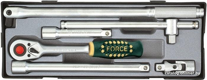 Набор инструментов 6 предметов (в ложементе) 1/2" FORCE (T40612) - фото 1 - id-p154744849
