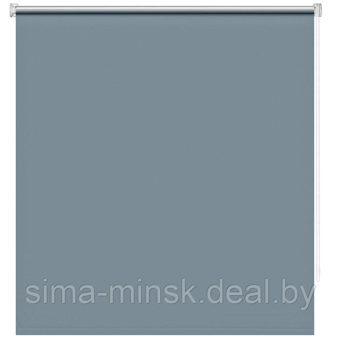 Рулонная штора блэкаут «Плайн», 40х160 см, цвет синяя сталь - фото 1 - id-p154760871
