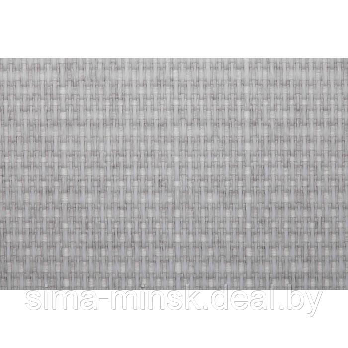 Рулонная штора блэкаут «Шалюр», 120х160 см, цвет серебристый - фото 4 - id-p154761219