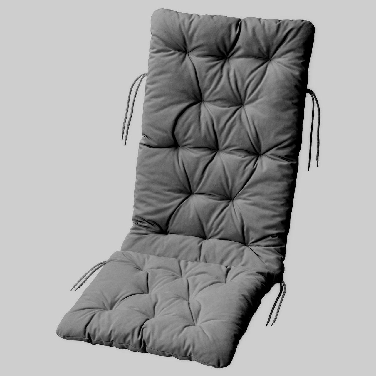 Подушка на сиденье для садовой мебели Чериот 116 х 45 Серый - фото 3 - id-p152579815