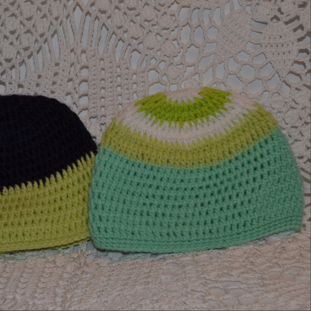 Подарок новорожденному - комплект шапок - фото 7 - id-p121074117