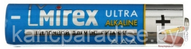 Батарейка Mirex Ultra Alkaline LR03 / AAA 1,5V, 4 штуки, цена за 1 штуку - фото 2 - id-p154823577