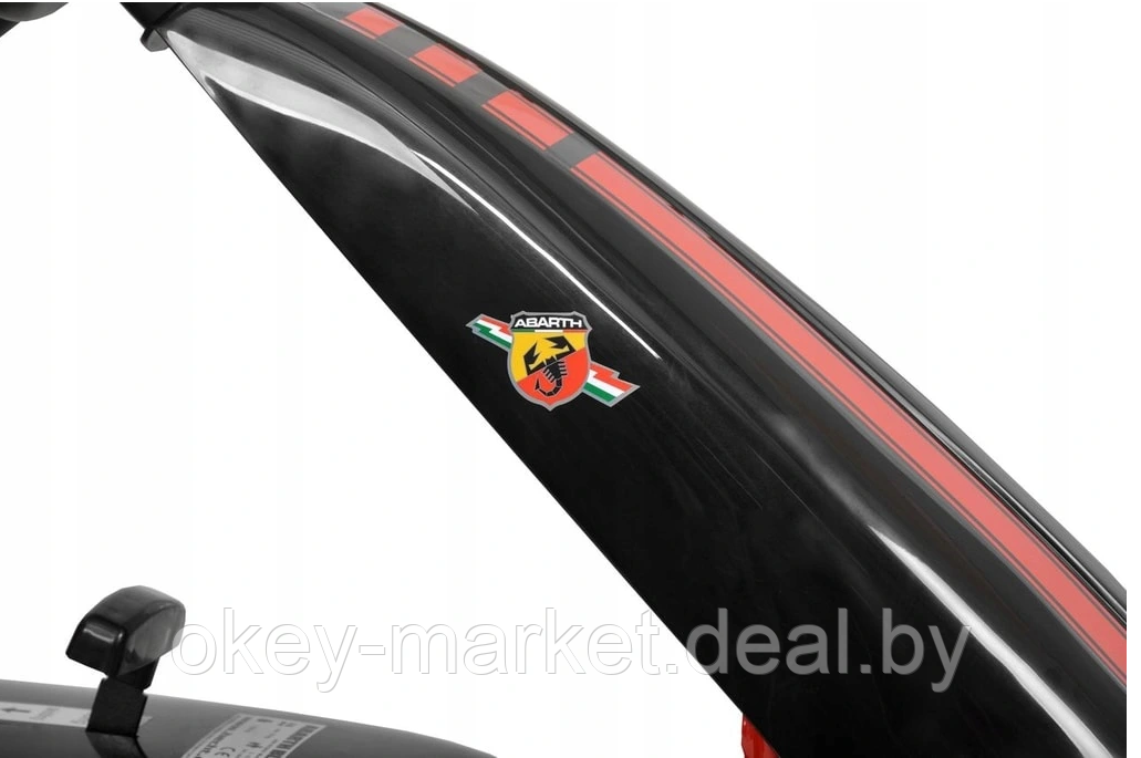 Веломобиль RS Abarth черный - фото 4 - id-p154830063