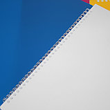 Скетчбук А3 60 листов на гребне (розовый, жёлтый, синий), фото 2