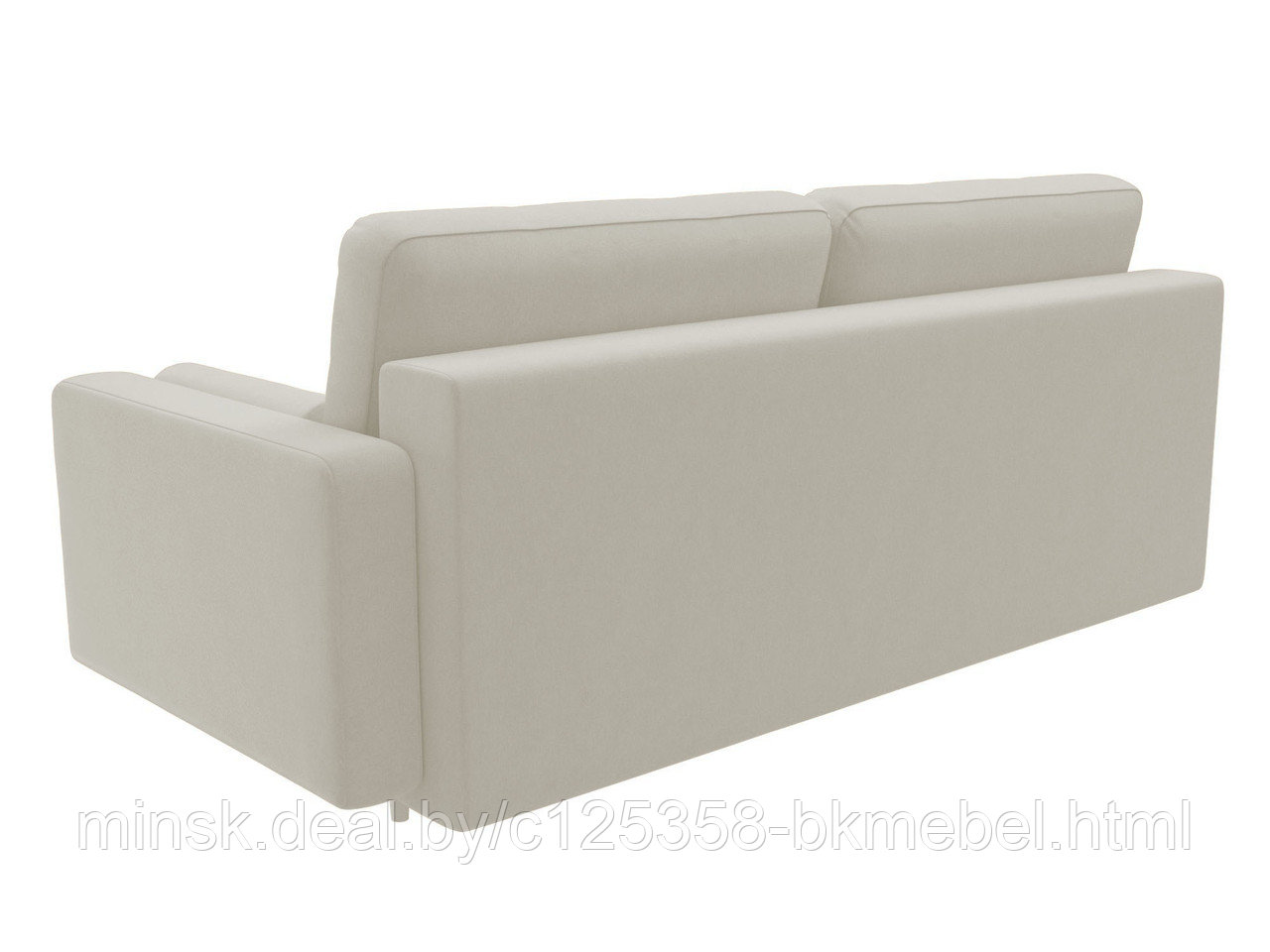Прямой диван софа Белфаст (микровельвет бежевый) - фото 3 - id-p154835474