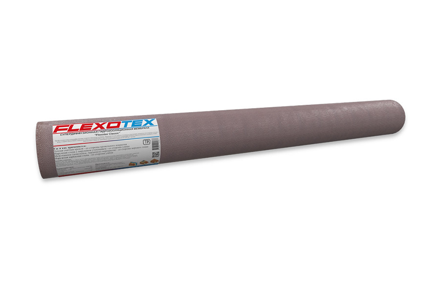 Flexotex Proffi 120 (мембрана гидроизоляц 115гр/ м2) РБ, 75 кв м