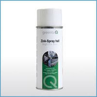 Цинковый спрей greenteQ Zink-Spray hell серебристый, 400 мл