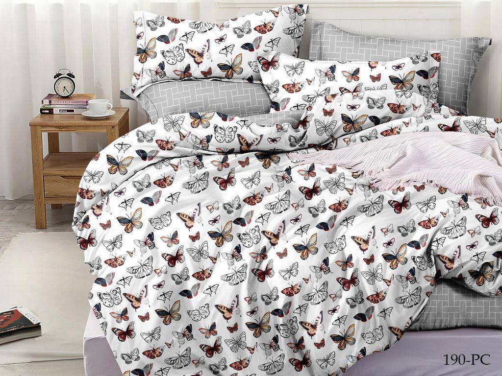 Постельное белье поплин Cleo "Pure cotton" 1,5 сп. 15/190-PC