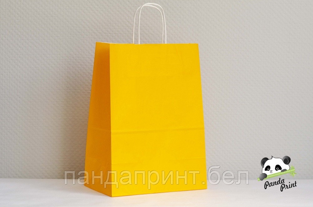 Крафт-пакет 260х150х350, солнечный