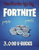Fortnite: 3000 В-баксов PS4