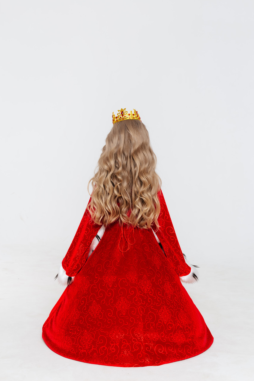 Детский карнавальный костюм Королева Пуговка 2114 к-21 - фото 3 - id-p154894571