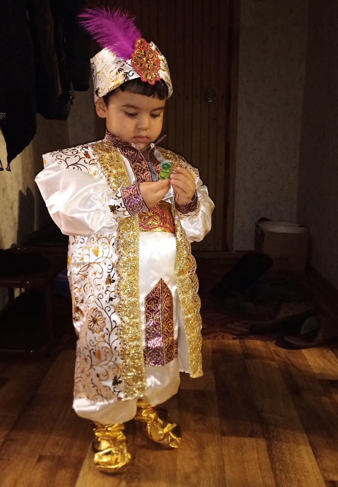 Детский карнавальный костюм Султан Пуговка 2116 к-21 - фото 4 - id-p154894930