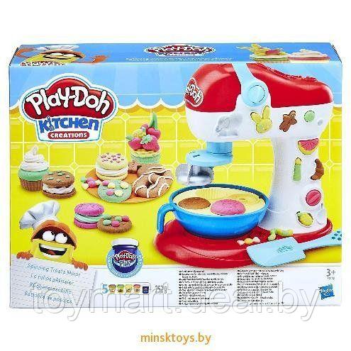 Набор для лепки из пластилина 'Миксер для конфет' Play-Doh Hasbro E0102 - фото 1 - id-p81827699
