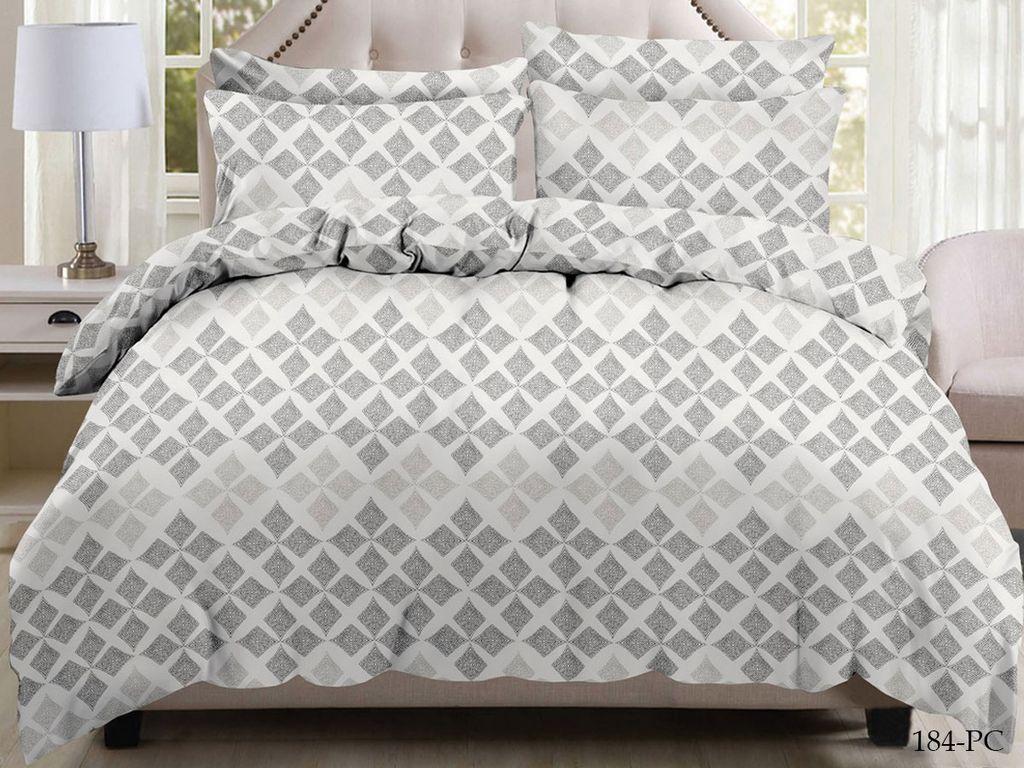 Постельное белье поплин Cleo "Pure cotton" евро 31/184-PC