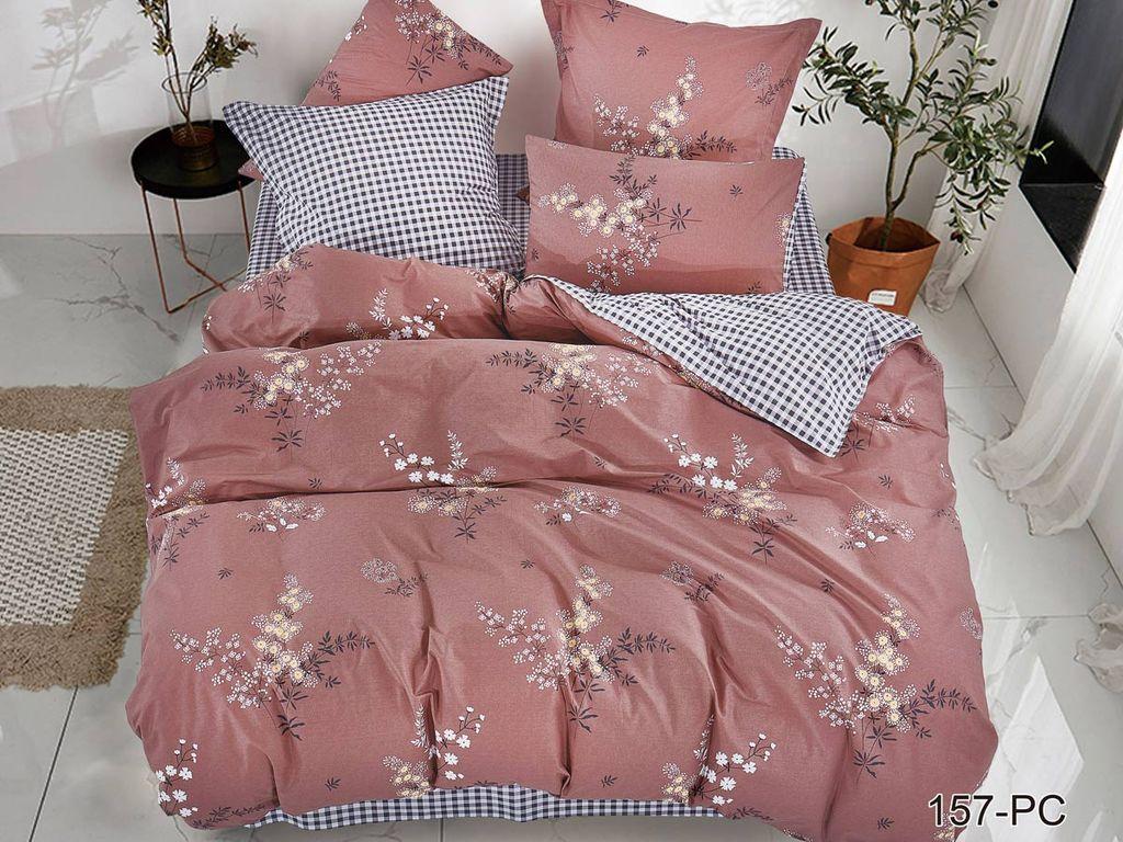 Постельное белье поплин Cleo "Pure cotton" дуэт 40/157-PC