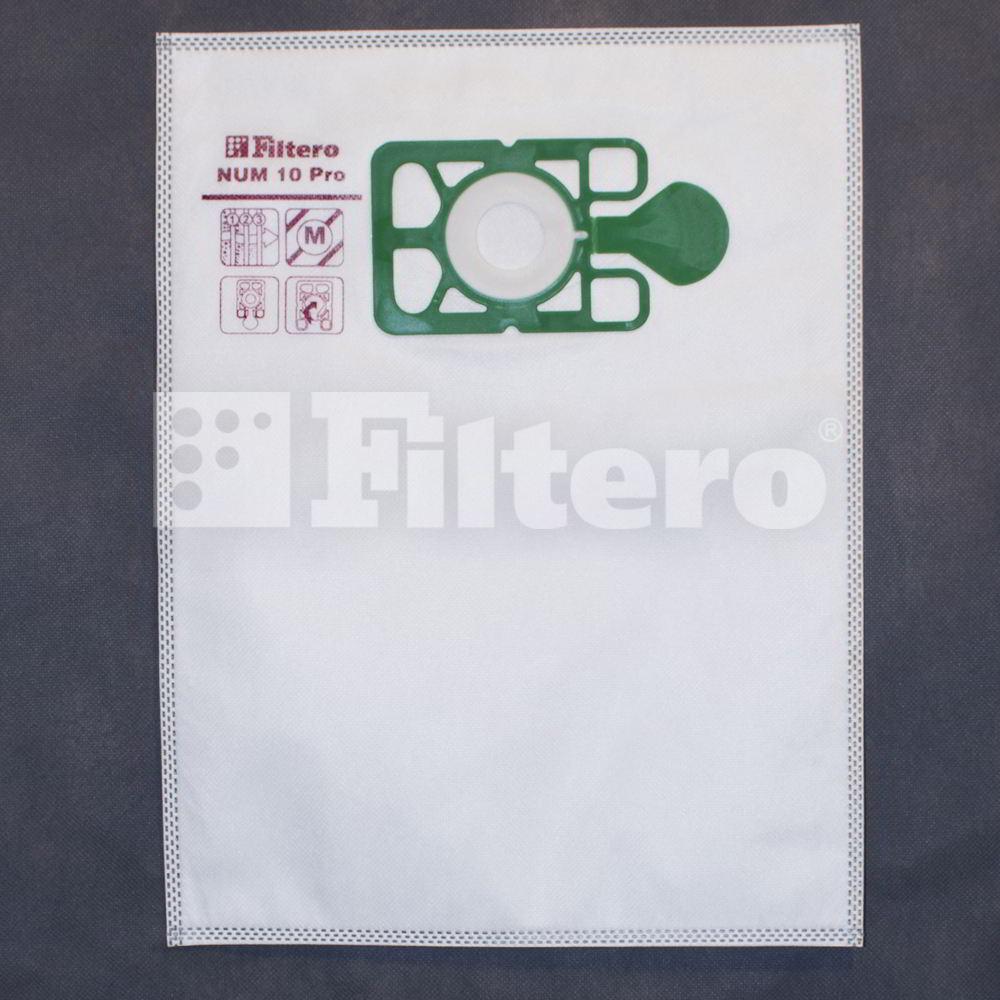 Комплект синтетических мешков (2шт) Filtero NUM 10 (2) Pro, для промышленных пылесосов NUMATIC - фото 3 - id-p154921129