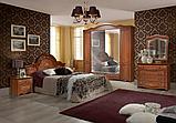 Спальня "Рим 5.1П" цвет белый/орех, шкаф 5-ти ств. сп.место180*200 см, фото 3