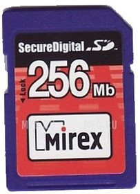 Карта памяти SD 256MB Mirex - фото 1 - id-p14064914