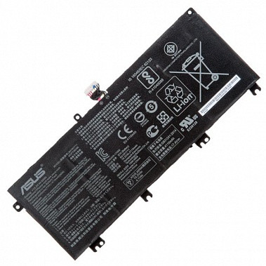 Оригинальный аккумулятор (батарея) для ноутбука Asus ZX63V (B41N1711) 15.2V 64Wh, короткий кабель