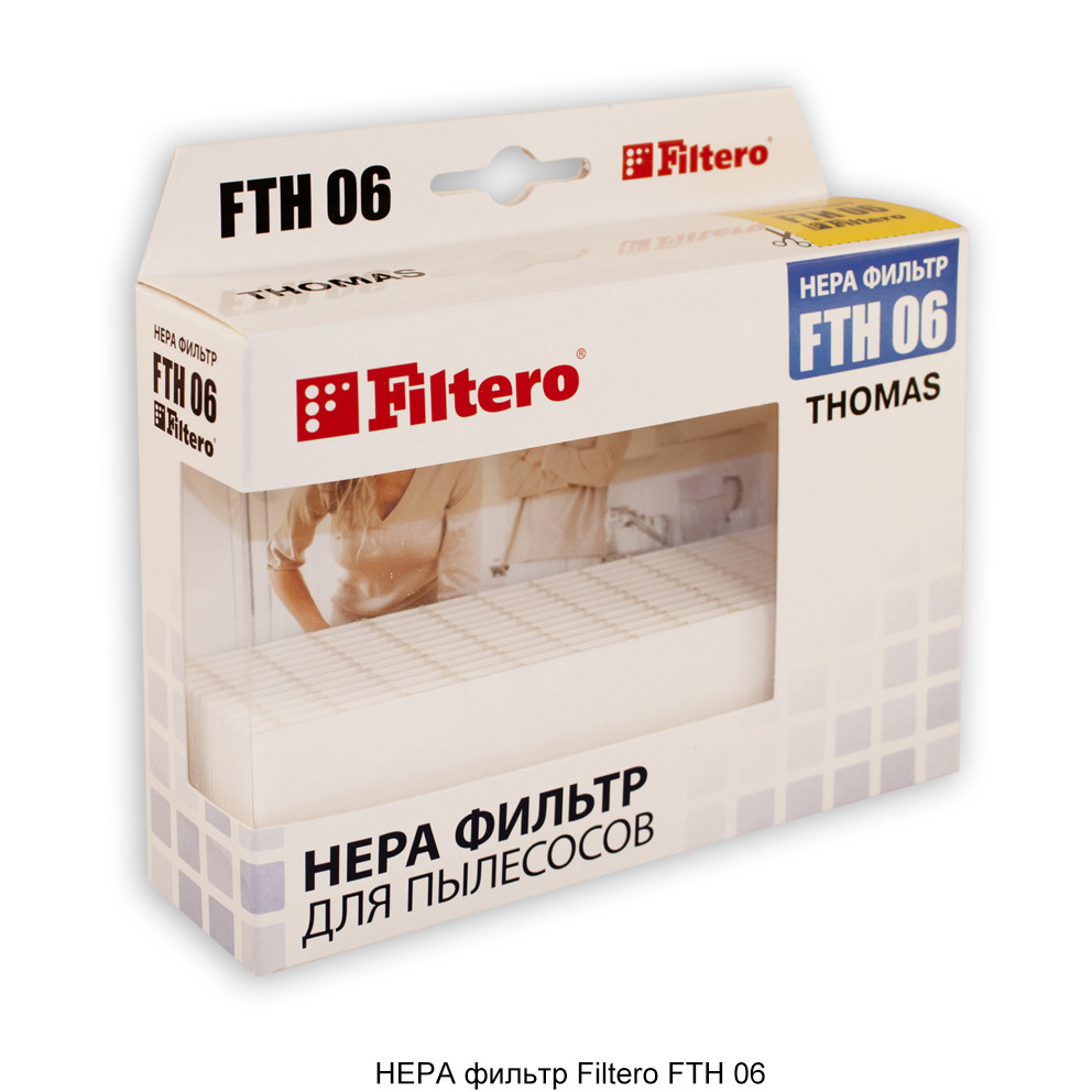 HEPA фильтр для пылесосов Thomas/Filtero FTH 06 - фото 2 - id-p154938968