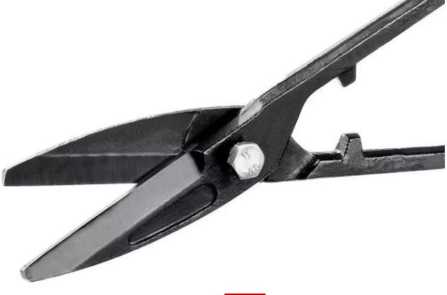 Ножницы по металлу, обливные рукоятки, для резки листового металла толщиной до 1мм, 320мм - фото 2 - id-p154887657