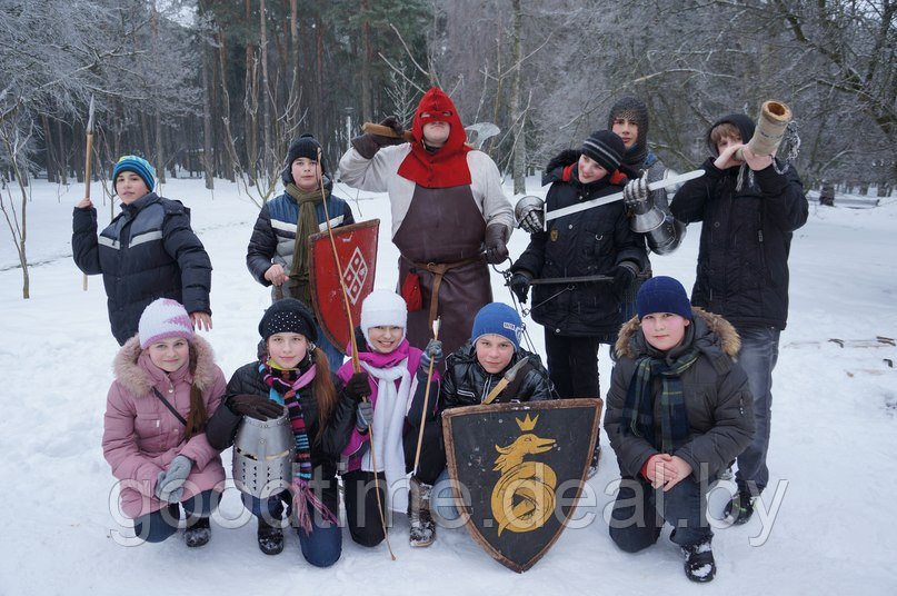 Рыцарь на детском празднике Минск - фото 4 - id-p2930725