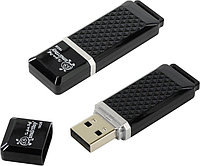 USB флеш-диск SmartBuy 32GB Quartz series Black (SB32GBQZ-K)