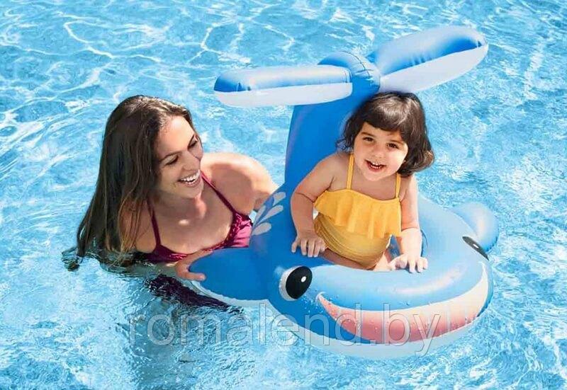 Надувные водные ходунки Intex Jolly Whale Baby Float "Кит", 1-2 года, арт.56591NP - фото 3 - id-p154968558