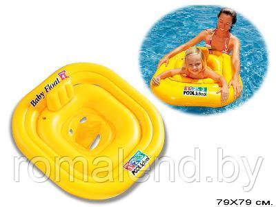 Надувные водные ходунки Intex Pool School Step 1 56587EU 79х79 см - фото 3 - id-p154970482