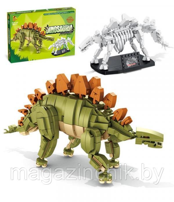 Конструктор Стегозавр и кости динозавра 2 в 1, Panlos 612004, аналог Лего Мир Юрского периода - фото 4 - id-p154968560