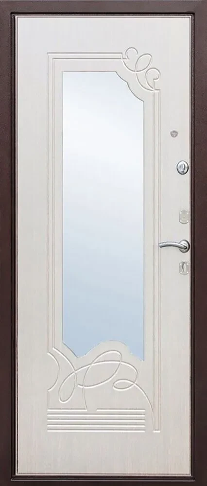 Дверь входная Гарда Ампир белый ясень - фото 1 - id-p85279250