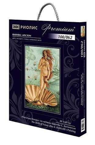 100/062 ««Рождение Венеры» по мотивам картины С. Боттичелли», RIOLIS PREMIUM, фото 2