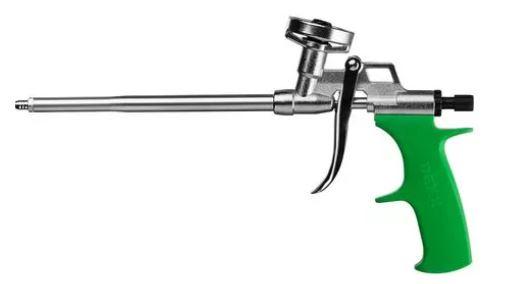Пистолет для монтажной пены "PRO METAL", металлический корпус, регулировка подачи пены, DEXX