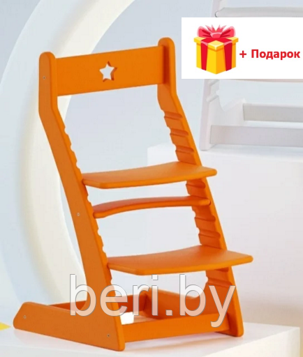 Растущий регулируемый стульчик, стул "Ростик/Rostik", стул для школы, стульчик ля кормления - фото 1 - id-p136308033