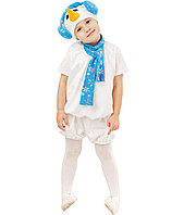 Детский карнавальный костюм Снеговик Крош Пуговка 4011 к-18