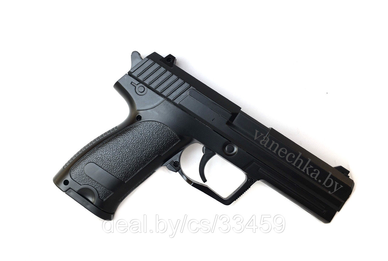 Пневматический металлический пистолет HK USP пульки 6мм.