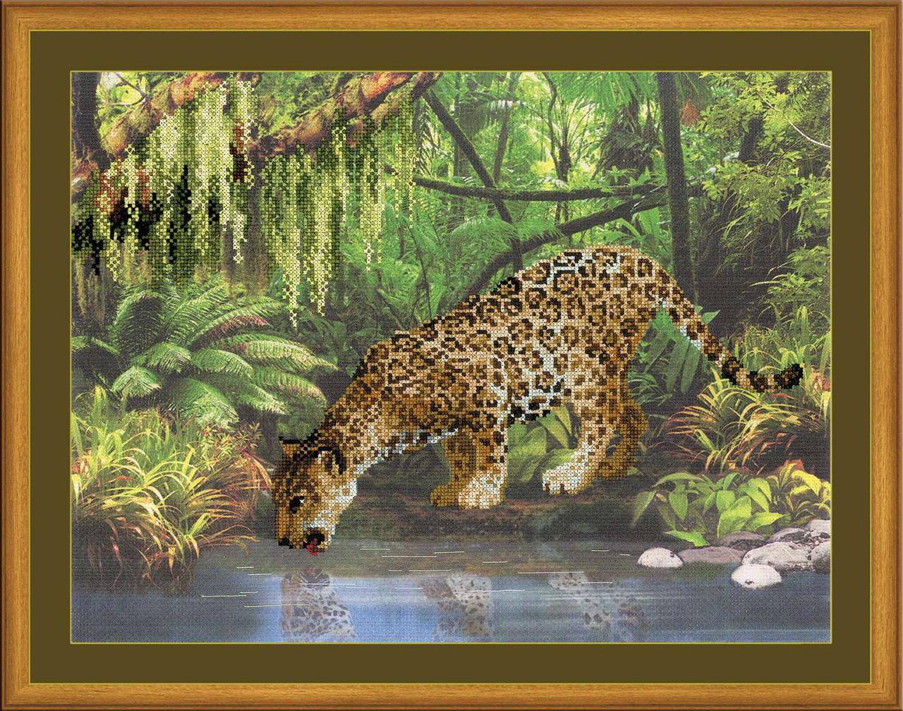 0023 РТ "Леопард у воды"