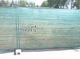 Сетка затеняющая зеленая 55г/м2 3 метра на 50 метров, фото 7