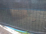 Сетка затеняющая зеленая 55г/м2 3 метра на 50 метров, фото 10