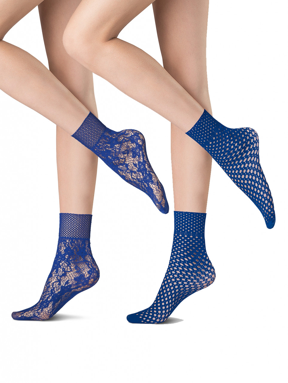 Носки женские OROBLU (Италия) FISHNET MIX 2 пары