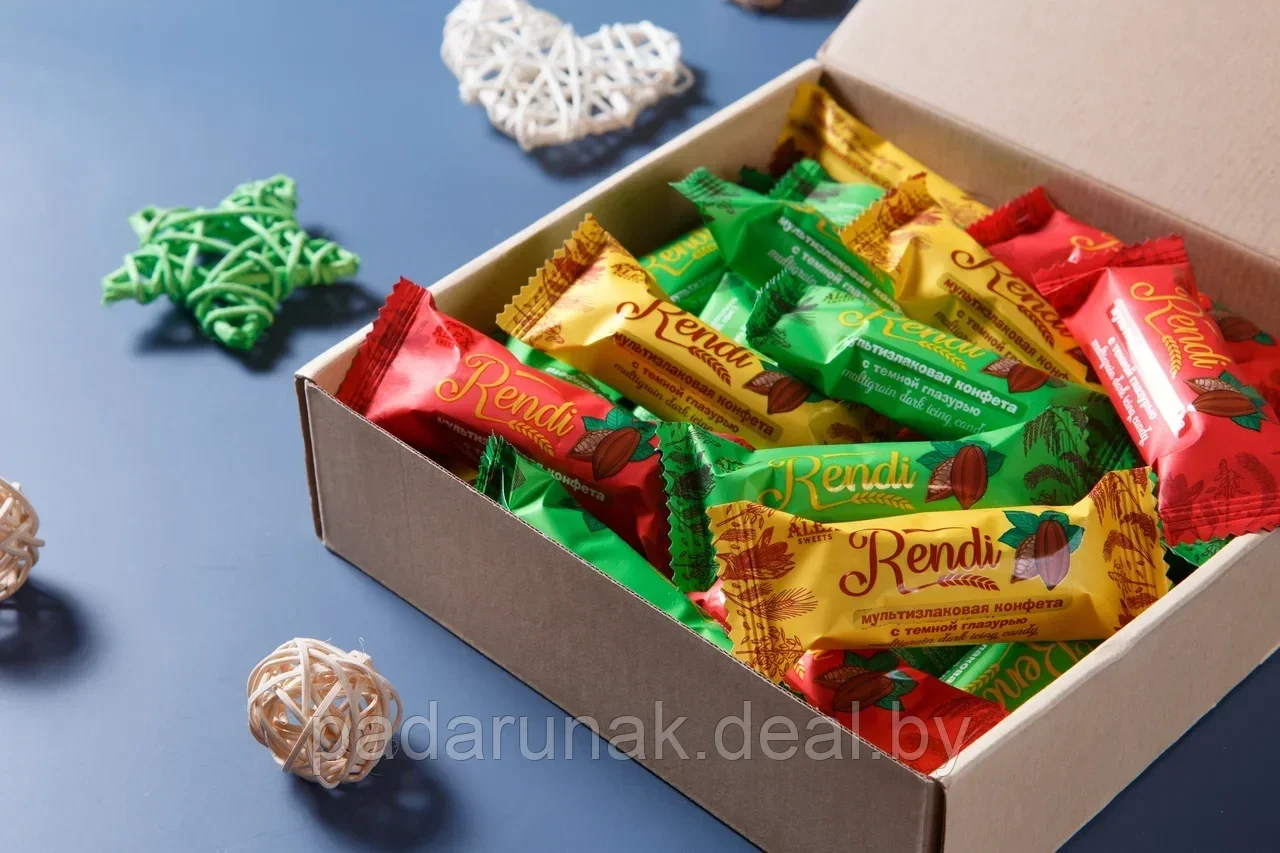 Мультизлаковые конфеты Rendi с темной глазурью - фото 3 - id-p155017200