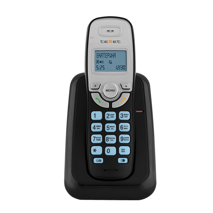 Радиотелефон DECT teXet TX-D6905A (черный)
