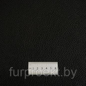 8028  черный пвх 1,3мм трикотажное полотно