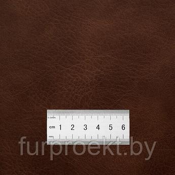 C7091P 7#  коричневый полиуретан 1,2мм трикотажное полотно