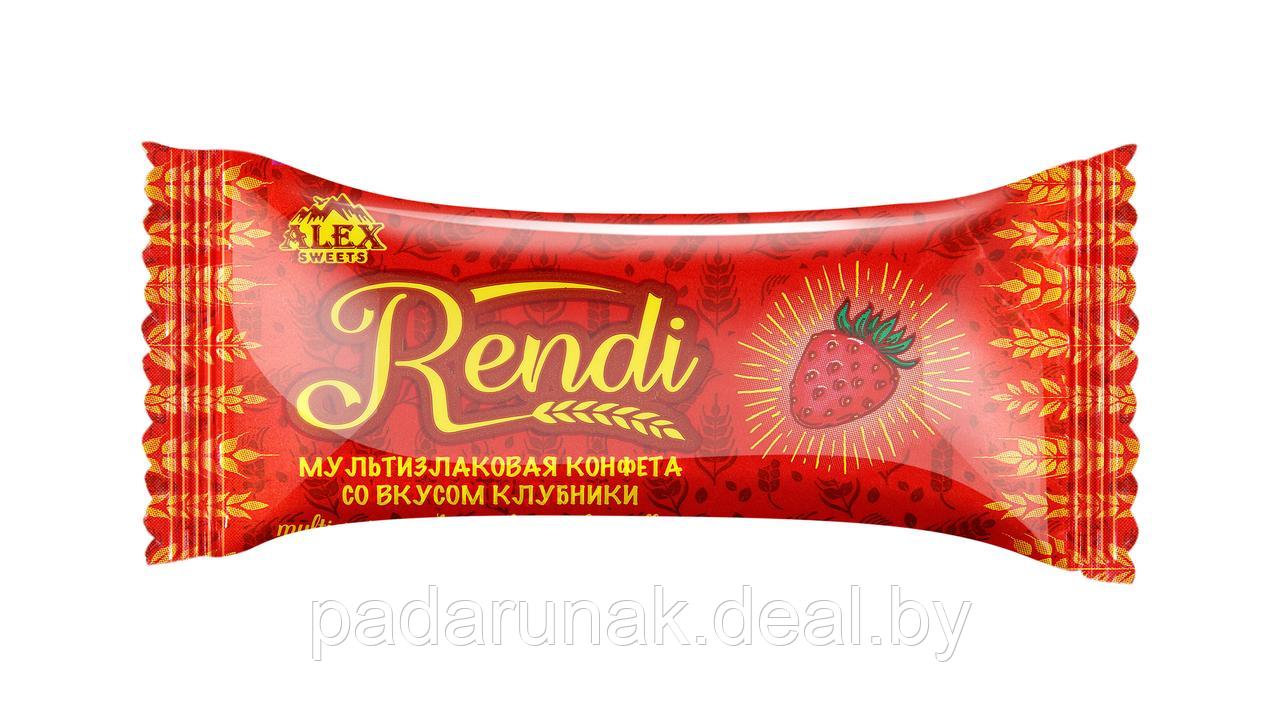 Мультизлаковые конфеты Rendi со вкусом клубники