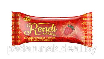 Мультизлаковые конфеты Rendi со вкусом клубники