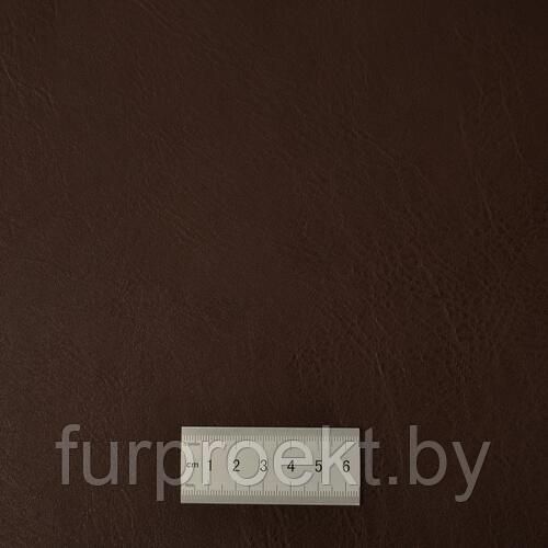 TC1010 19-1314  коричневый темный полиуретан 1,2мм трикотажное полотно